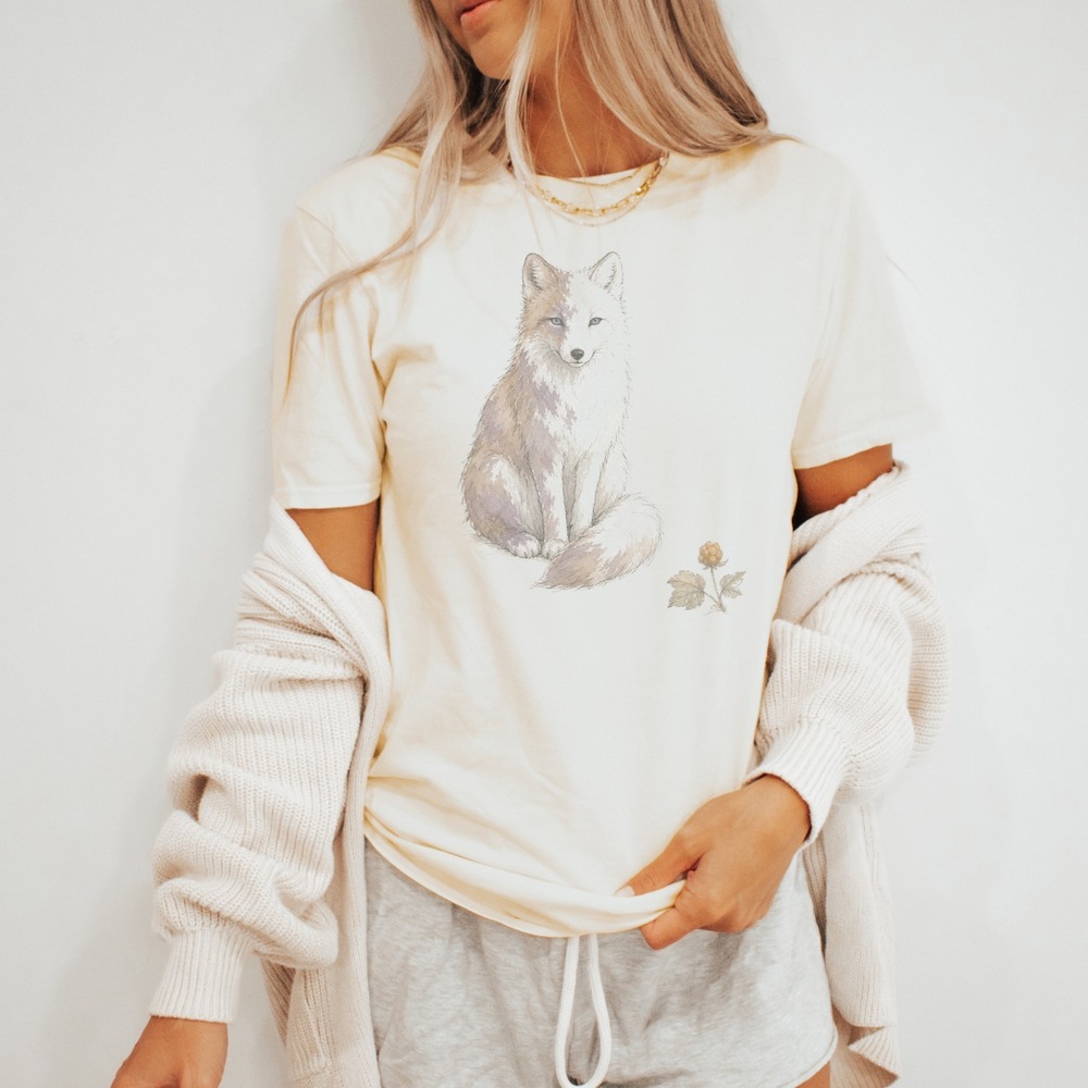 Cloudberry Woodland Creature Boho Tee